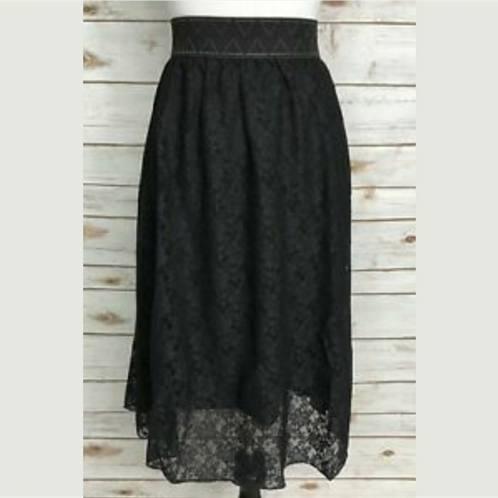 Lace Black Lola Skirt